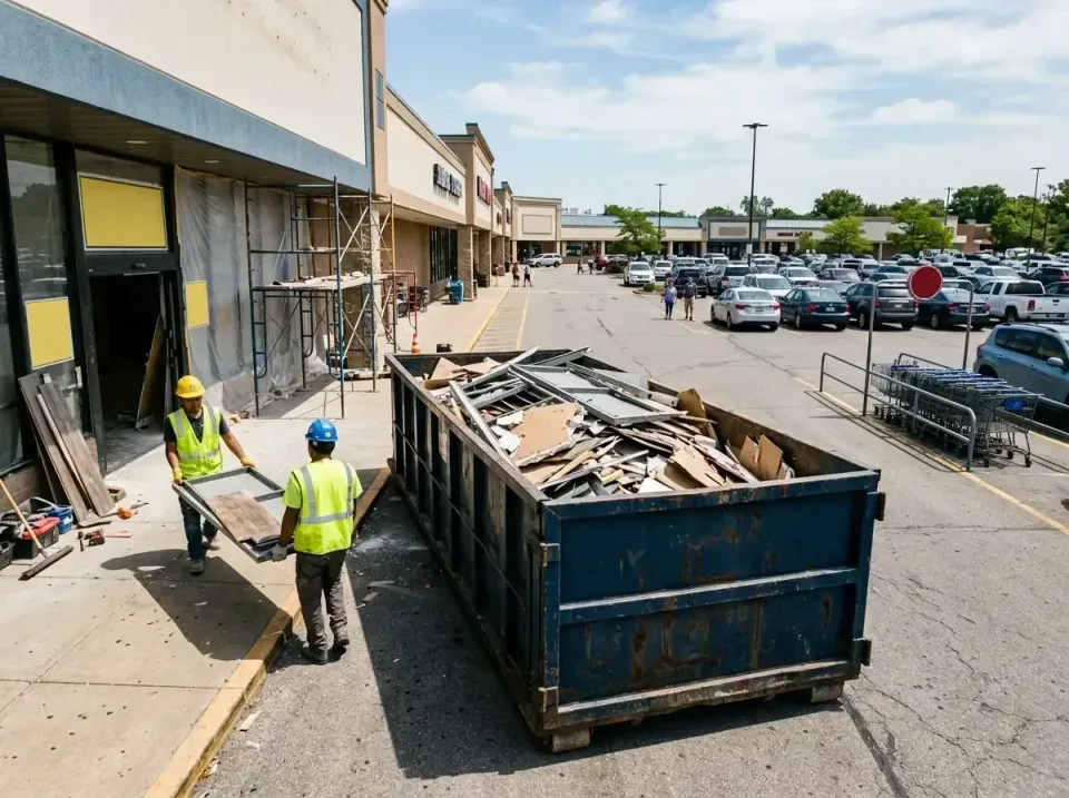 retail-store-renovation-debris-003 — frequently asked questions, Roll-off Dumpster Rentals in New Hope, MS